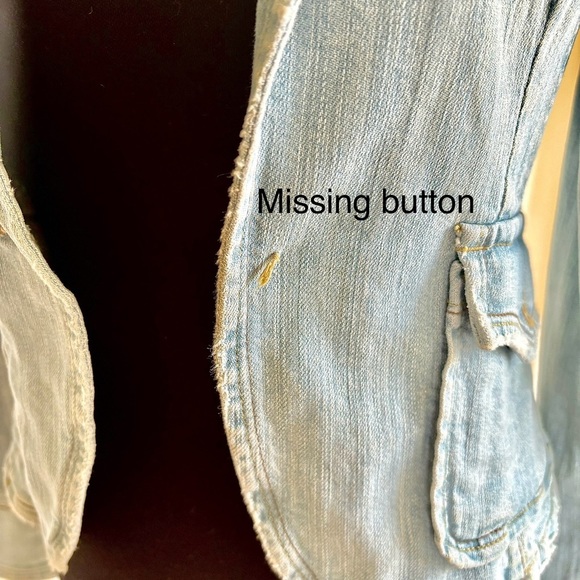 Fitted Denim Jacket/Blazer - Picture 4 of 5